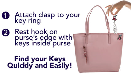 Finders Key Purse - Bright Butterfly