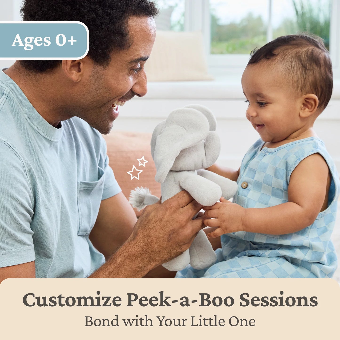 Peek-a-Boo Flappy the Elephant, 7 in