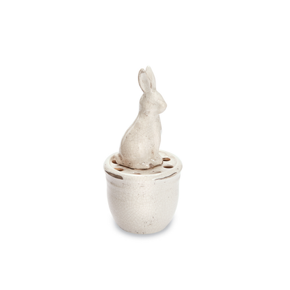 Bunny Pot Vase 11in