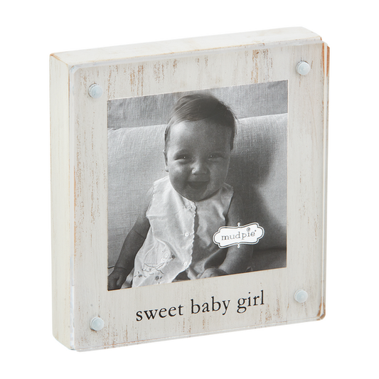 Acrylic Block Frame - Sweet Baby Girl