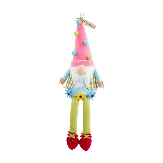 Flower Dangle Leg Gnome - Lets Jam