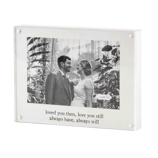 Magnetic Block Frame 4x6 - Loved You Then