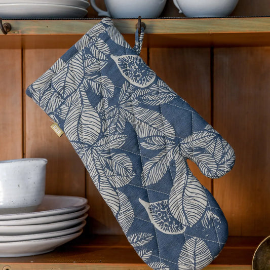 Oven Glove - Dark Slate Fig Tree