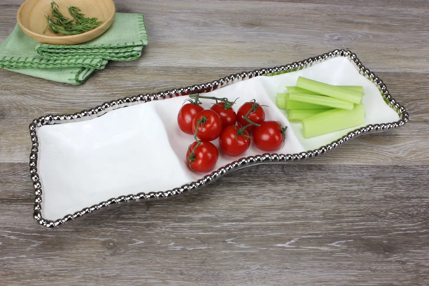 3-Section Serving Piece - Salerno
