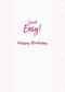 Paper Street - Birthday