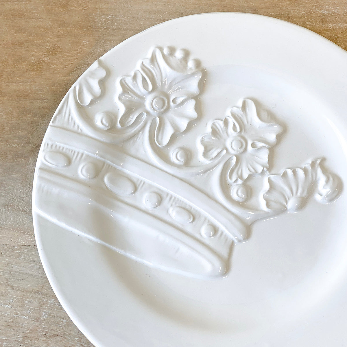Royal Crown Embossed Plates