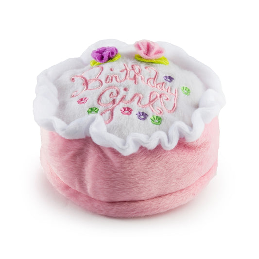 Birthday Girl Cake Dog Toy