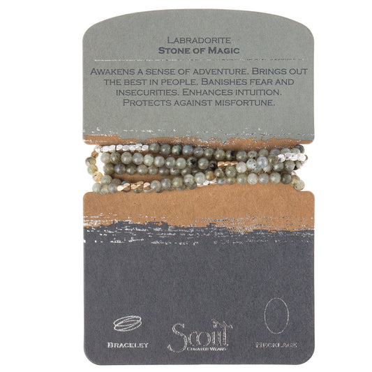 Scout Stone Wrap - Labradorite - Stone of Magic