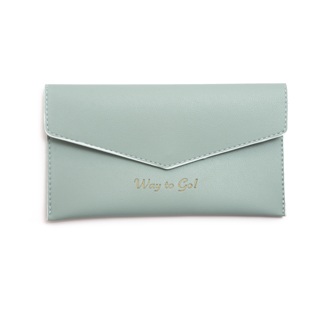 Snap Envelope Pouch - Way to Go