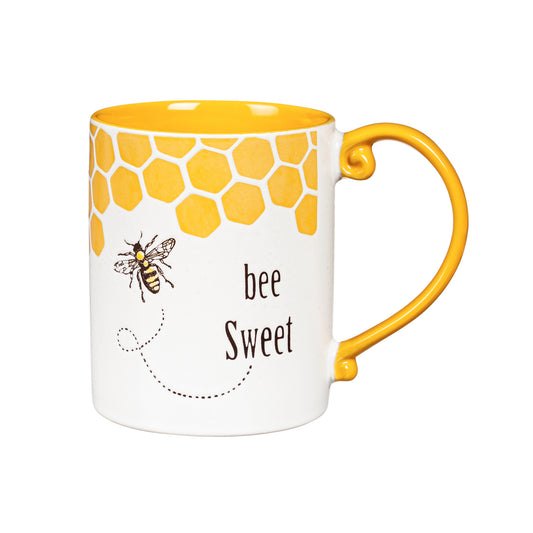 Ceramic Cup 15 oz - Bee Sweet