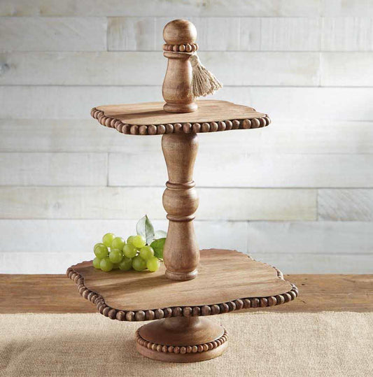 Beaded Tiered Server