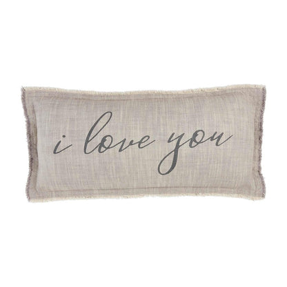 Pillow 11x22 - I Love You