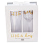 His and Hers Beer Wine Glass Set