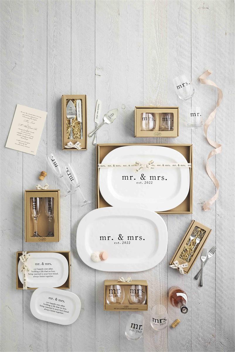 Wedding Fork Set - Mr. & Mrs.