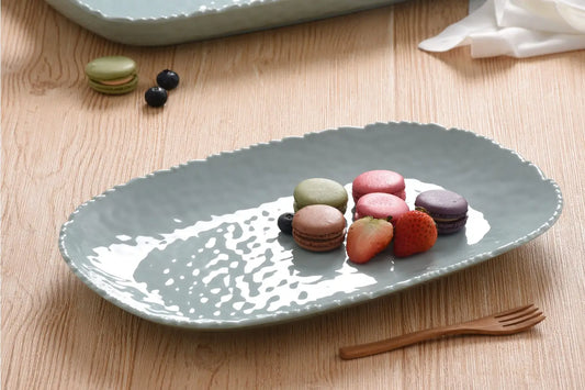 Medium Serving Platter - Aqua