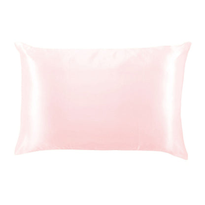 Bye Bye Bedhead Silky Satin Pillow - Rosewater