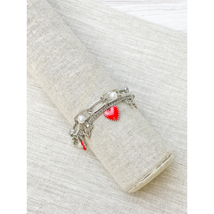 Charm Bracelet - Be Mine (Silver)