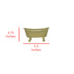 Soap Dish - Yellow Mini Bathtub