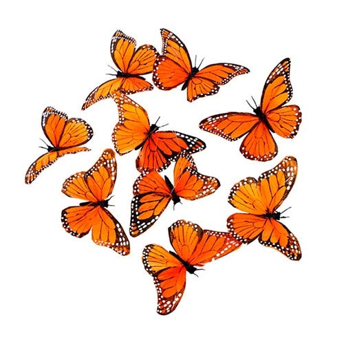Monarch Butterfly Garland 78''