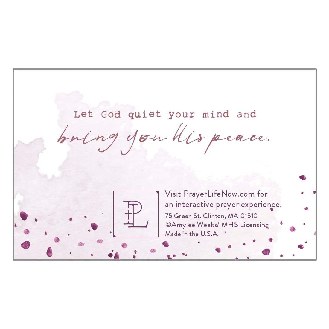Prayer Card - God is Found