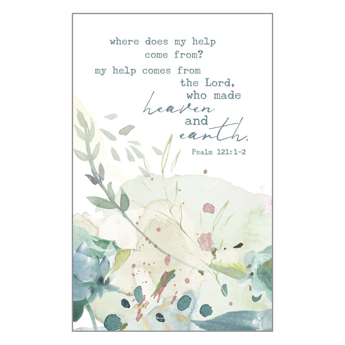 Prayer Card - My Help