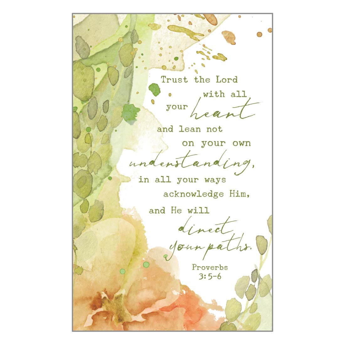 Prayer Card - Trust the Lord