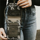 Harper Crossbody - Green Croc