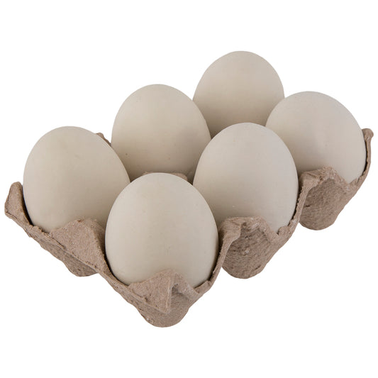 Eggs (set of 6) - White
