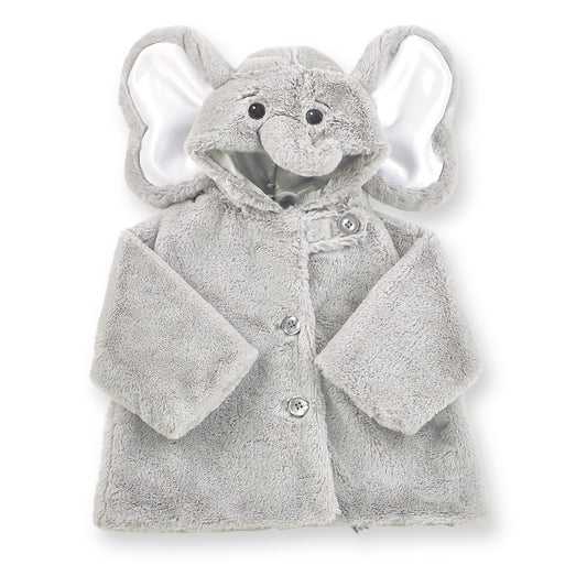 Lil' Spout Gray Elephant Coat (6 to 12 Months)