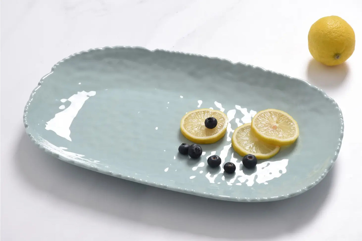Medium Serving Platter - Aqua