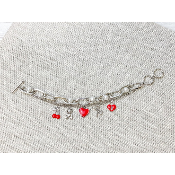 Charm Bracelet - Be Mine (Silver)