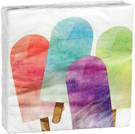 Cocktail Napkins 40 count - Popsicle
