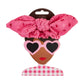 Eyelet Scrunchie Set - Pink
