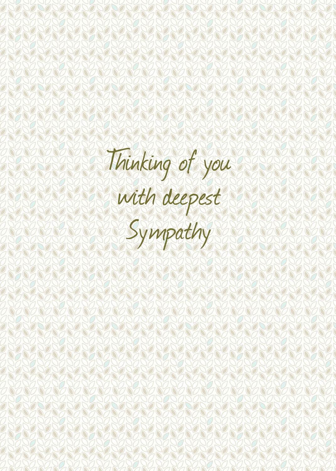 Paper Street - Sympathy Card