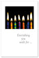 Cardthartic - Birthday Candles in Dark
