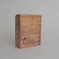 Decorative Wooden Block - Boho Heart