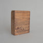 Decorative Wooden Block - Love Birds