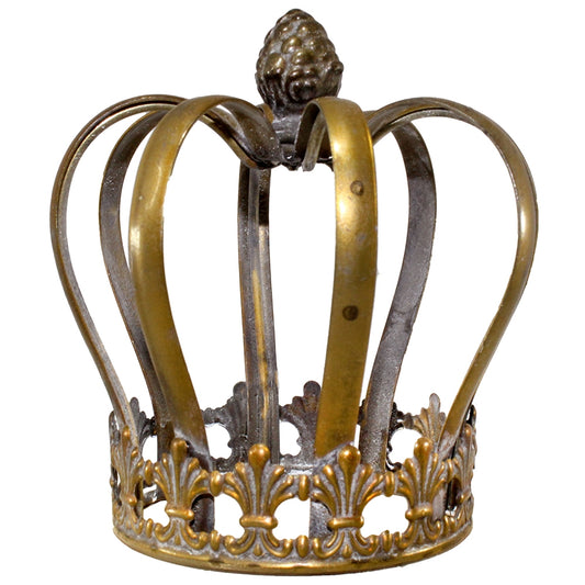 Amirah Fleur Crown - Antique Bronze