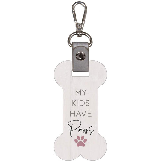 Dog Bone Key Chain - My Kids Have Paws
