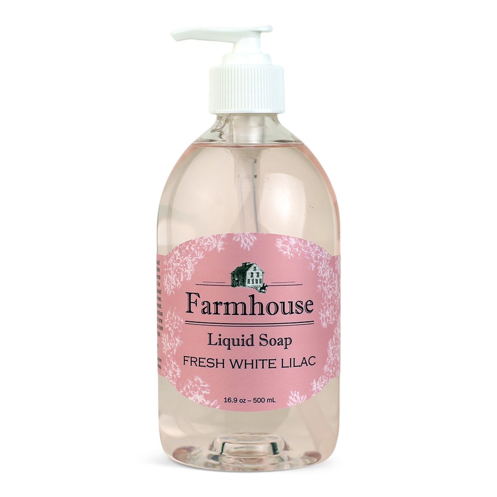 Natural Liquid Hand Soap - Fresh White Lilac