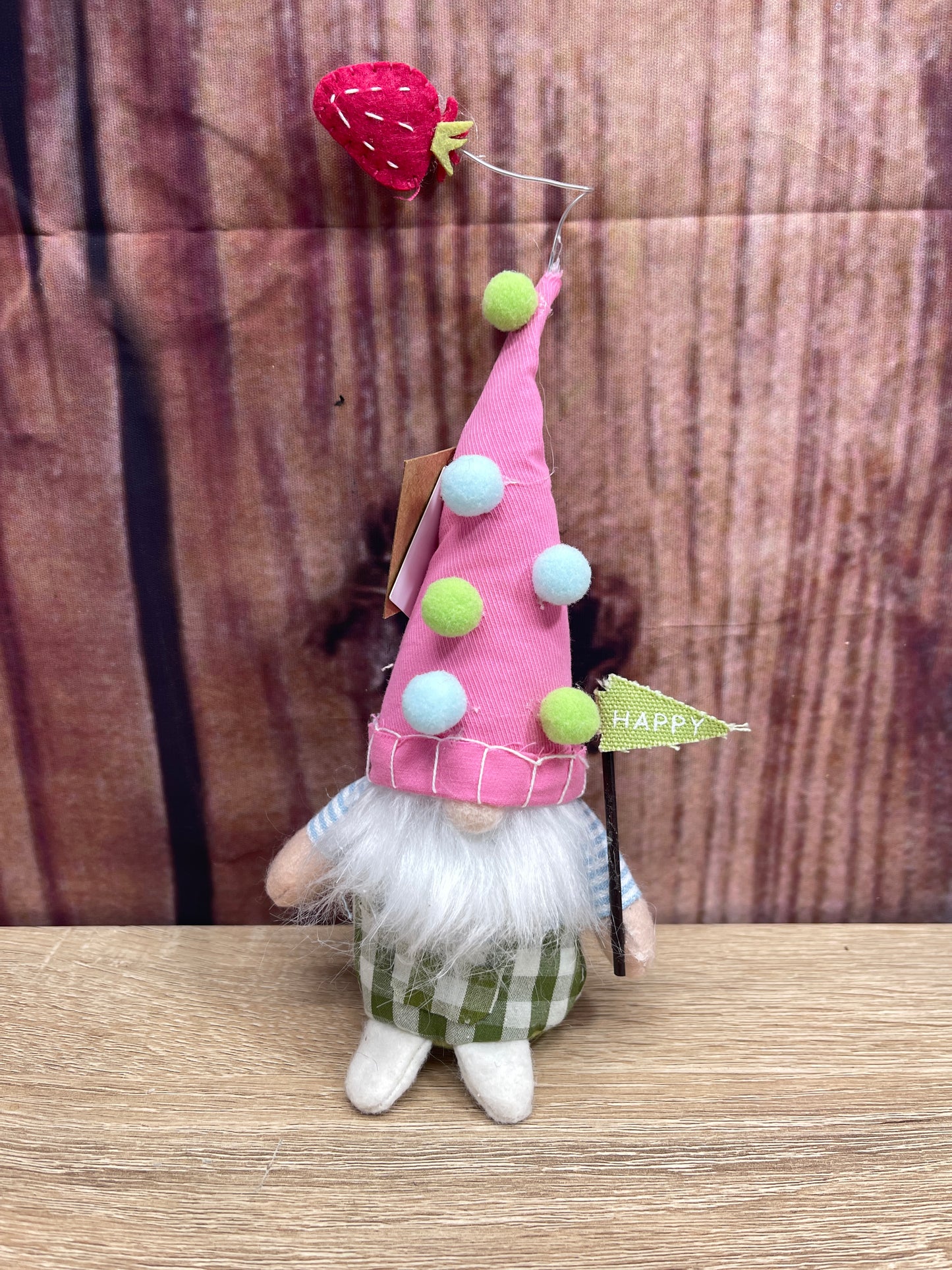 Flower Gnome Sitters - Happy