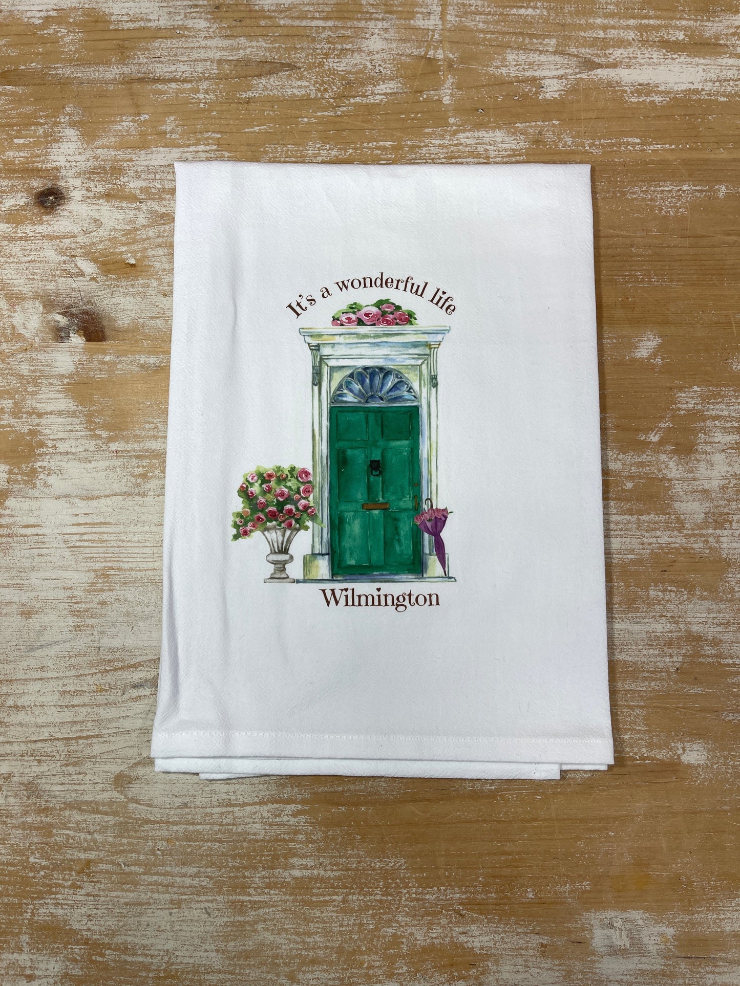 Decorative Tea Towel - Wonderful Life (Wilmington)