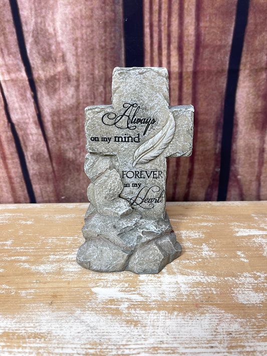 Garden Stone Decor - Always, Forever