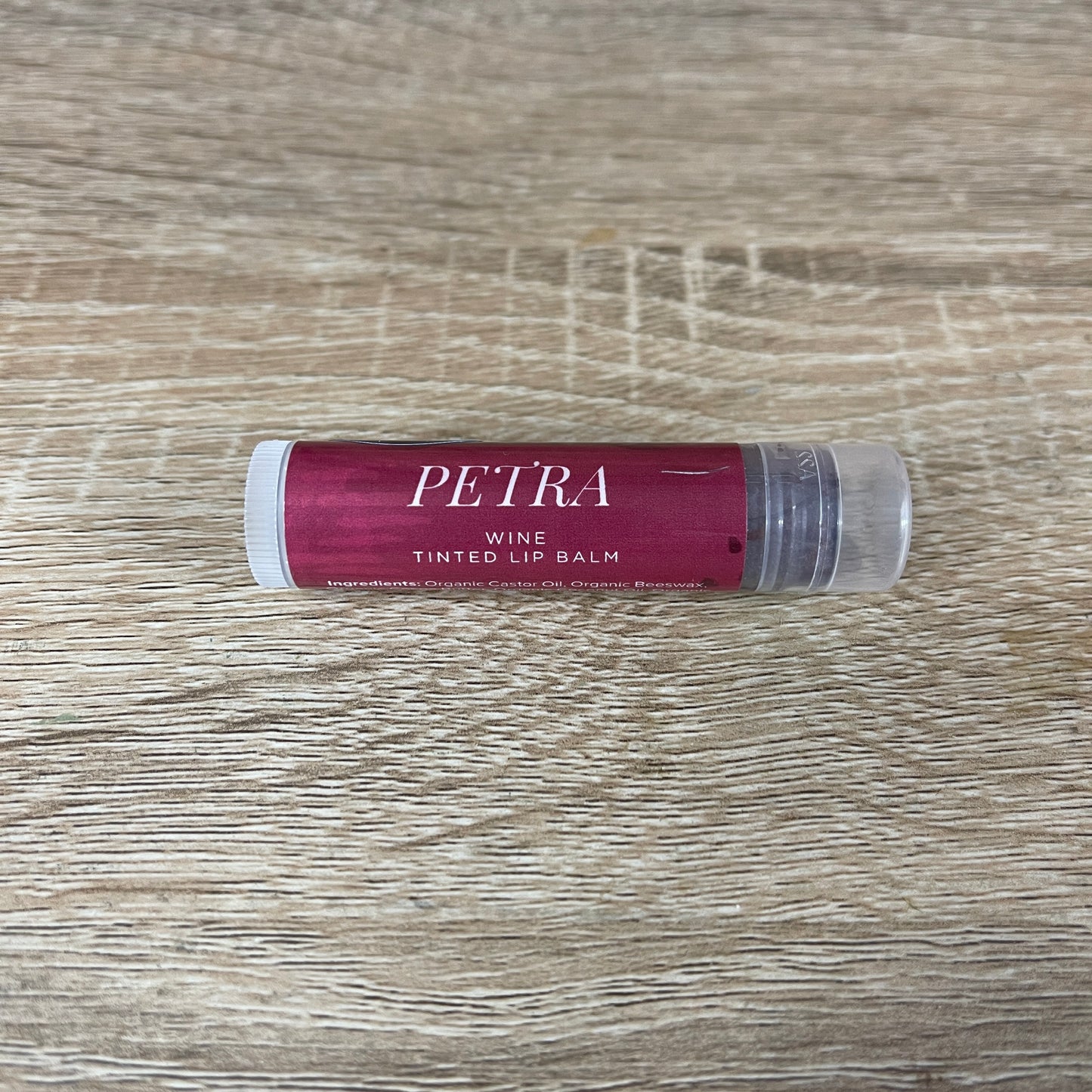 Tinted Lip Balm - Petra (Wine)