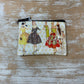 Vintage Fashion Zippered Coin Pouch - Cream
