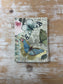 Vintage Butterfly Gold Embossed Journal - Blue