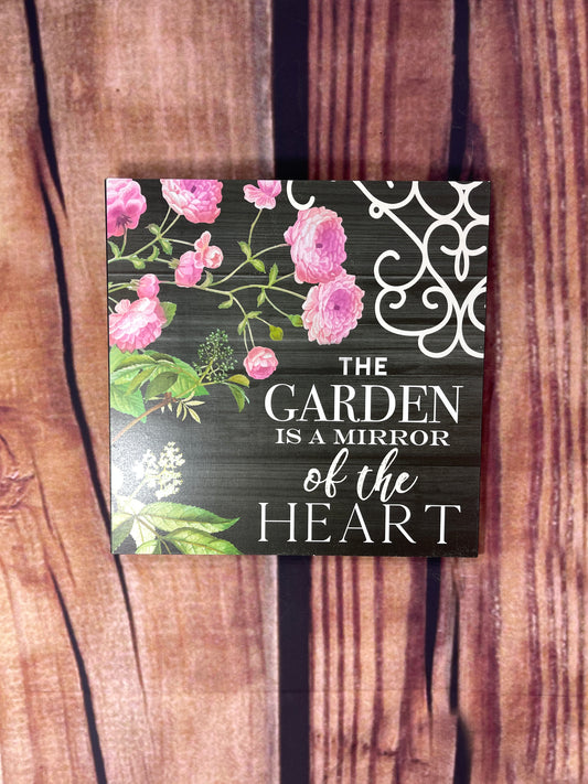 Floral Wall Sign - Heart