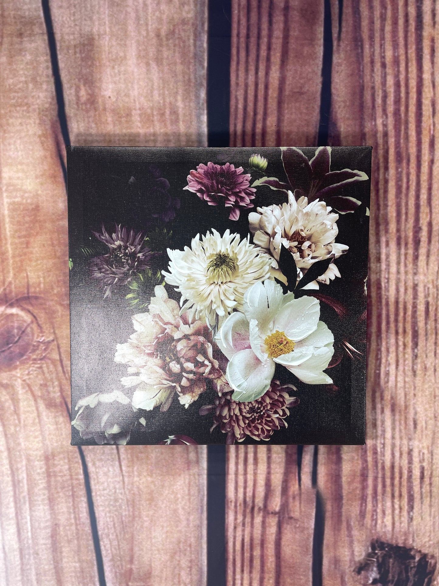 Canvas Print 12x12 - White Flower