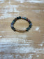 Stretch Stone Bracelet X - Moss Agate (Multi-Color)