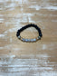 Stretch Stone Bracelet - Lava Rock With Stones